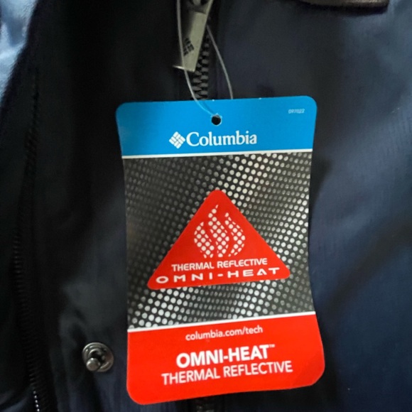 Columbia Women’s Suttle mountain navy long insulated jacket size 2X - Picture 9 of 13